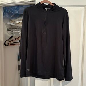 Travis Mathew - 1/4 Zip - Black size L